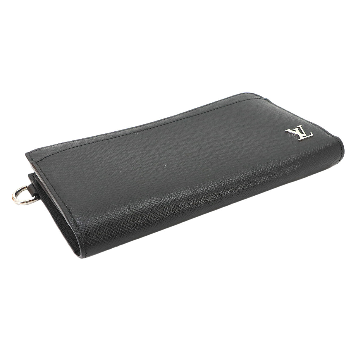 Taiga Zippy Dragonne Long Wallet Leather Noir M69409
