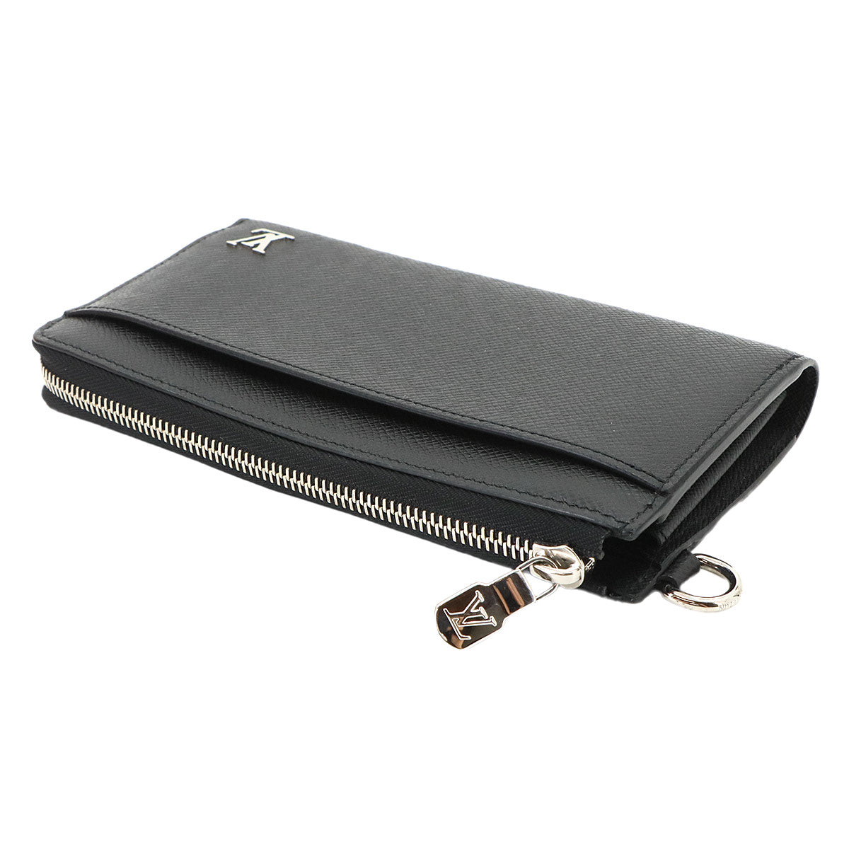Taiga Zippy Dragonne Long Wallet Leather Noir M69409