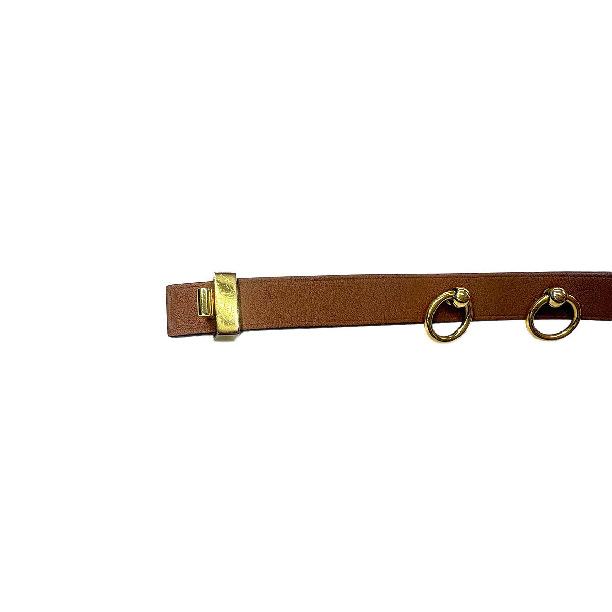 Mini Dog Anou Bracelet Swift Gold Brown Accessory T2