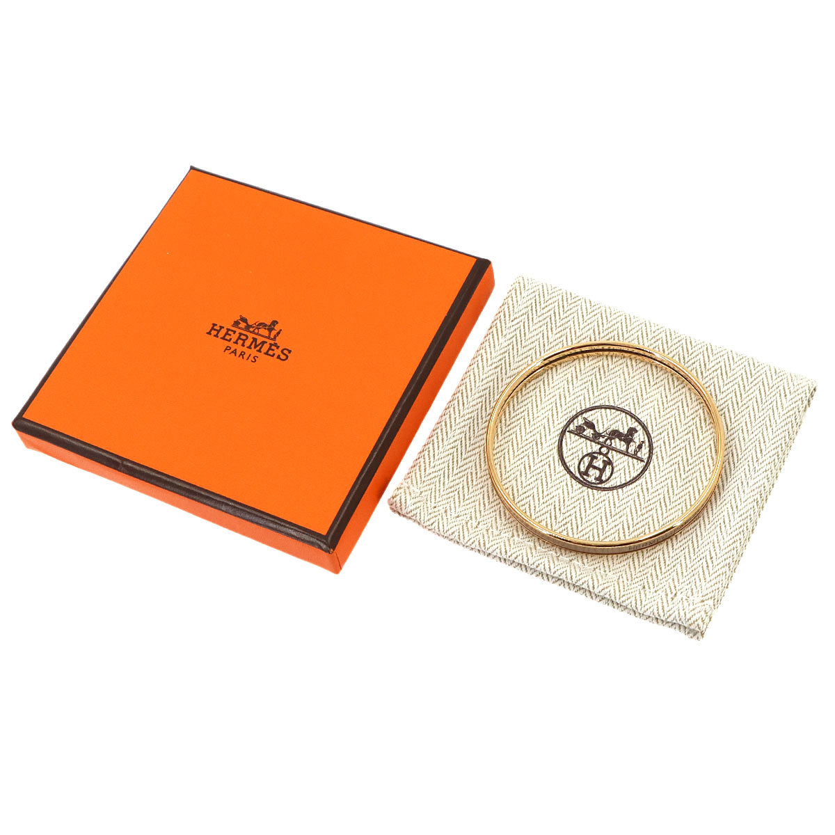 Uni Enamel Bangle Bracelet Etoupe Rose Gold Accessory