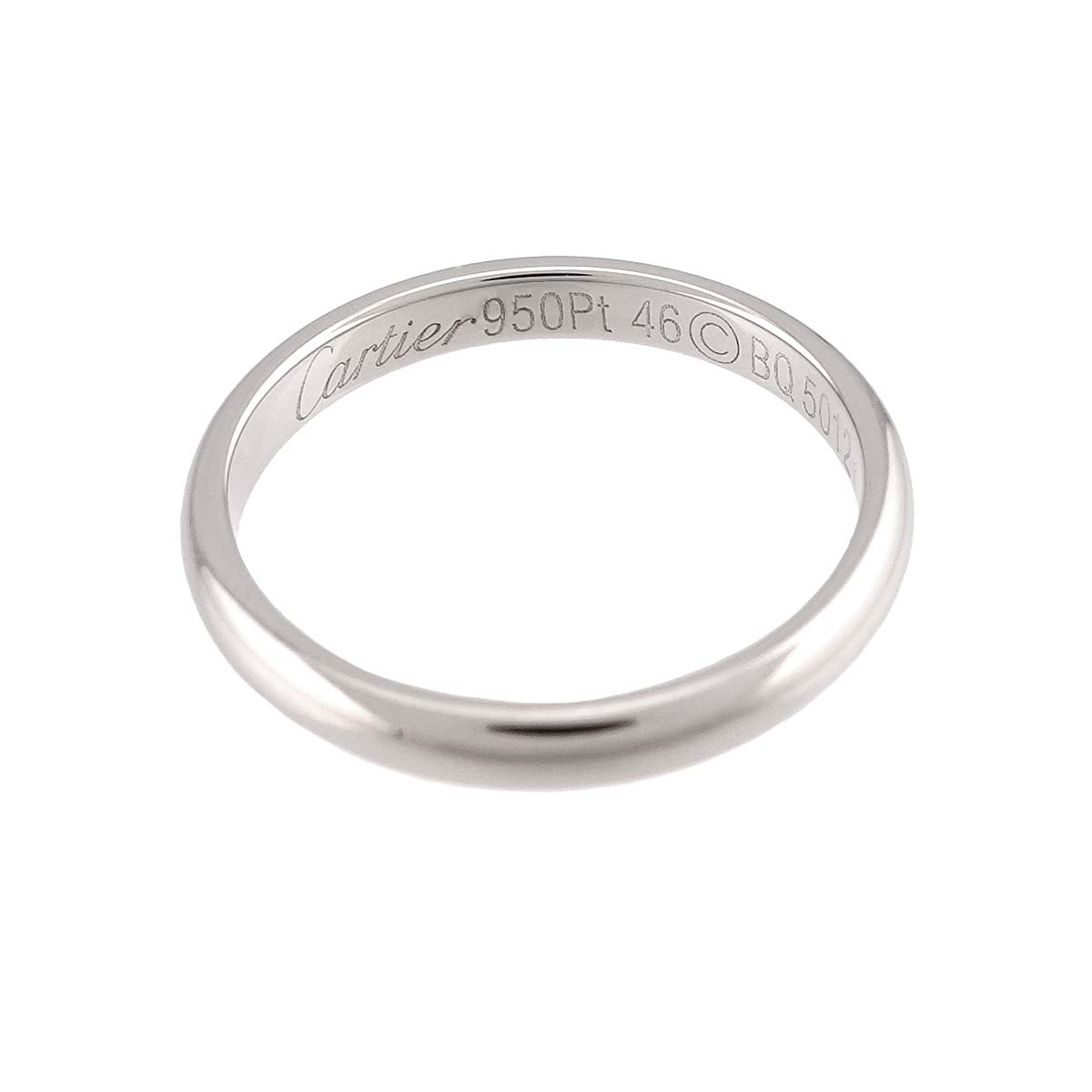 Classic Ring Platinum Size46 3.75(US)