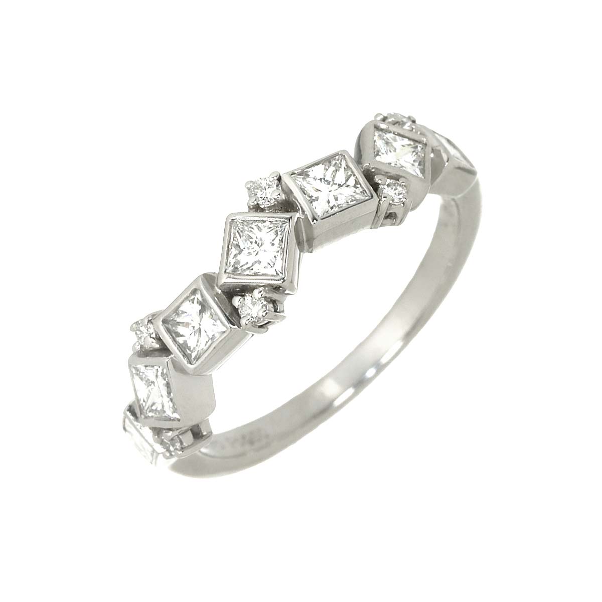 Diamond 1.00ct Ring Platinum Size7.75-8(US)