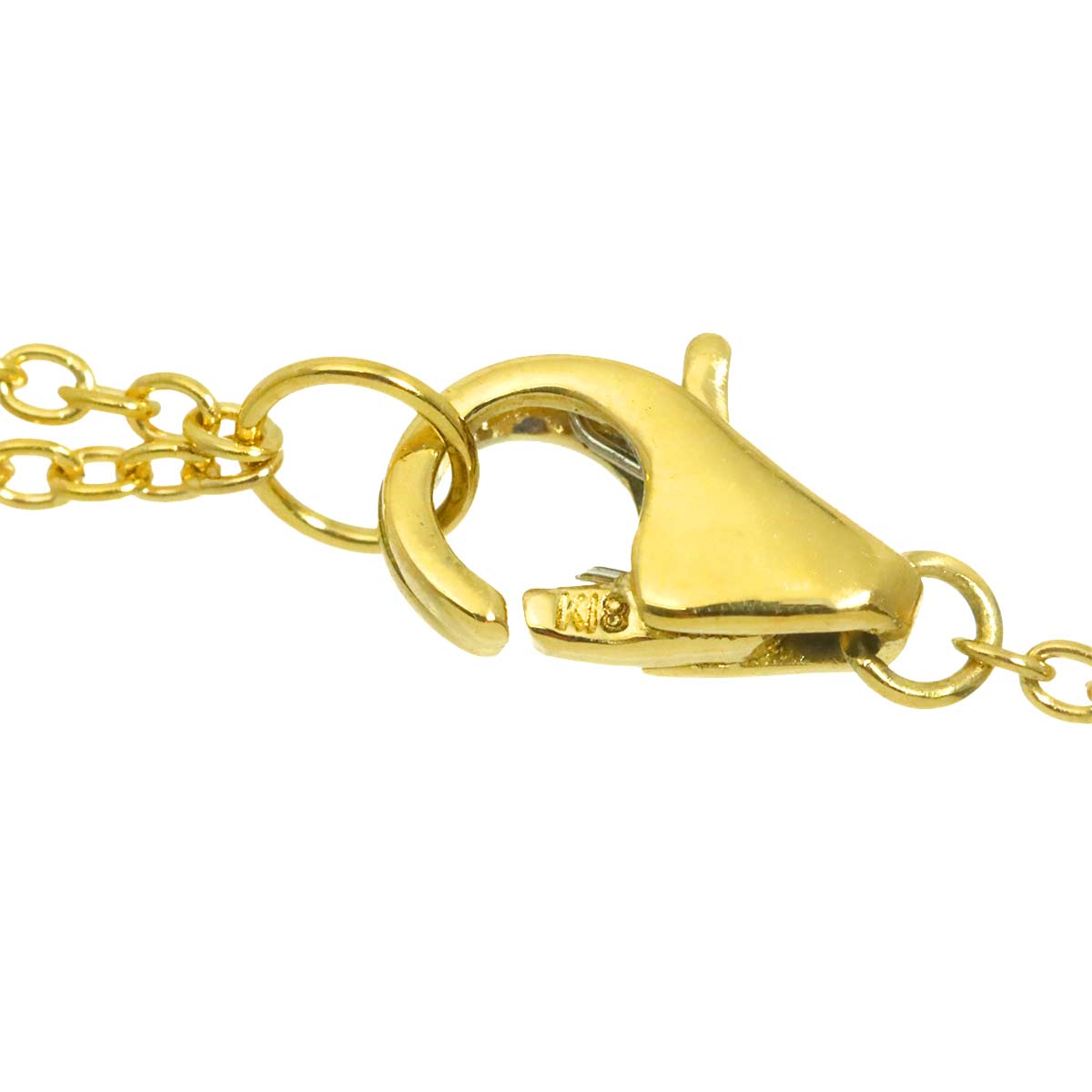 Diamond 0.23ct Necklace 18K YG 750