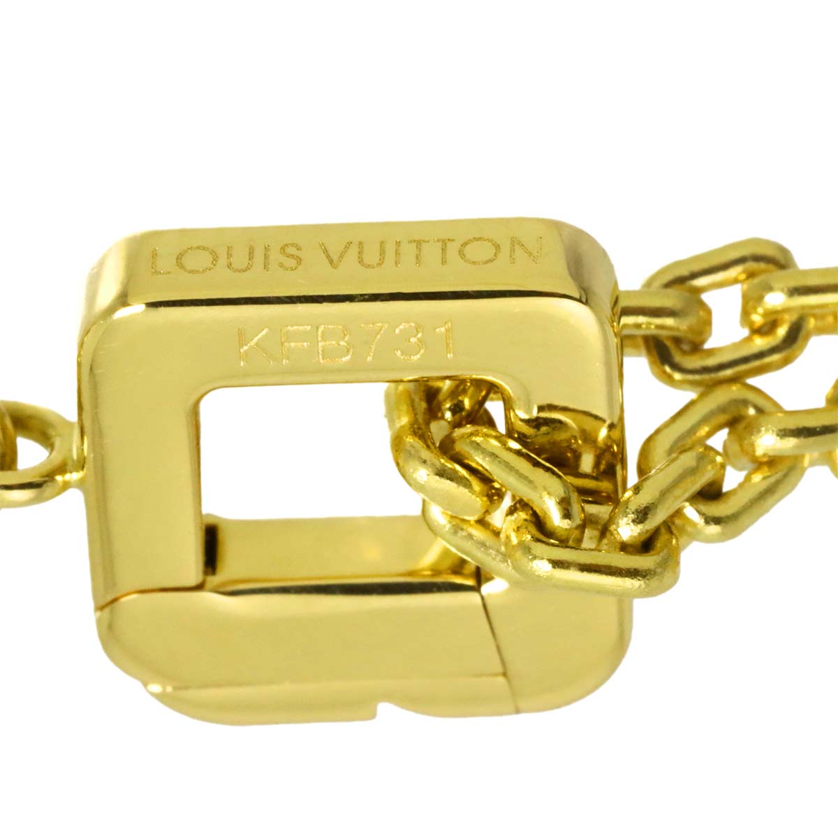 LOUIS VUITTON Necklace 18K YG 750