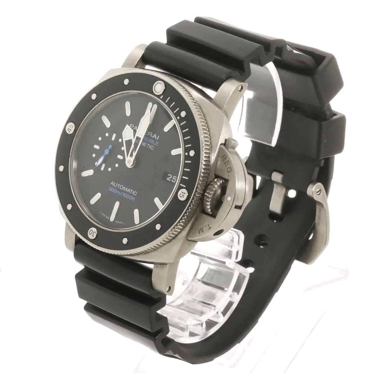 Luminor Submersible PAM01389 Automatic Date Black Dial Mens