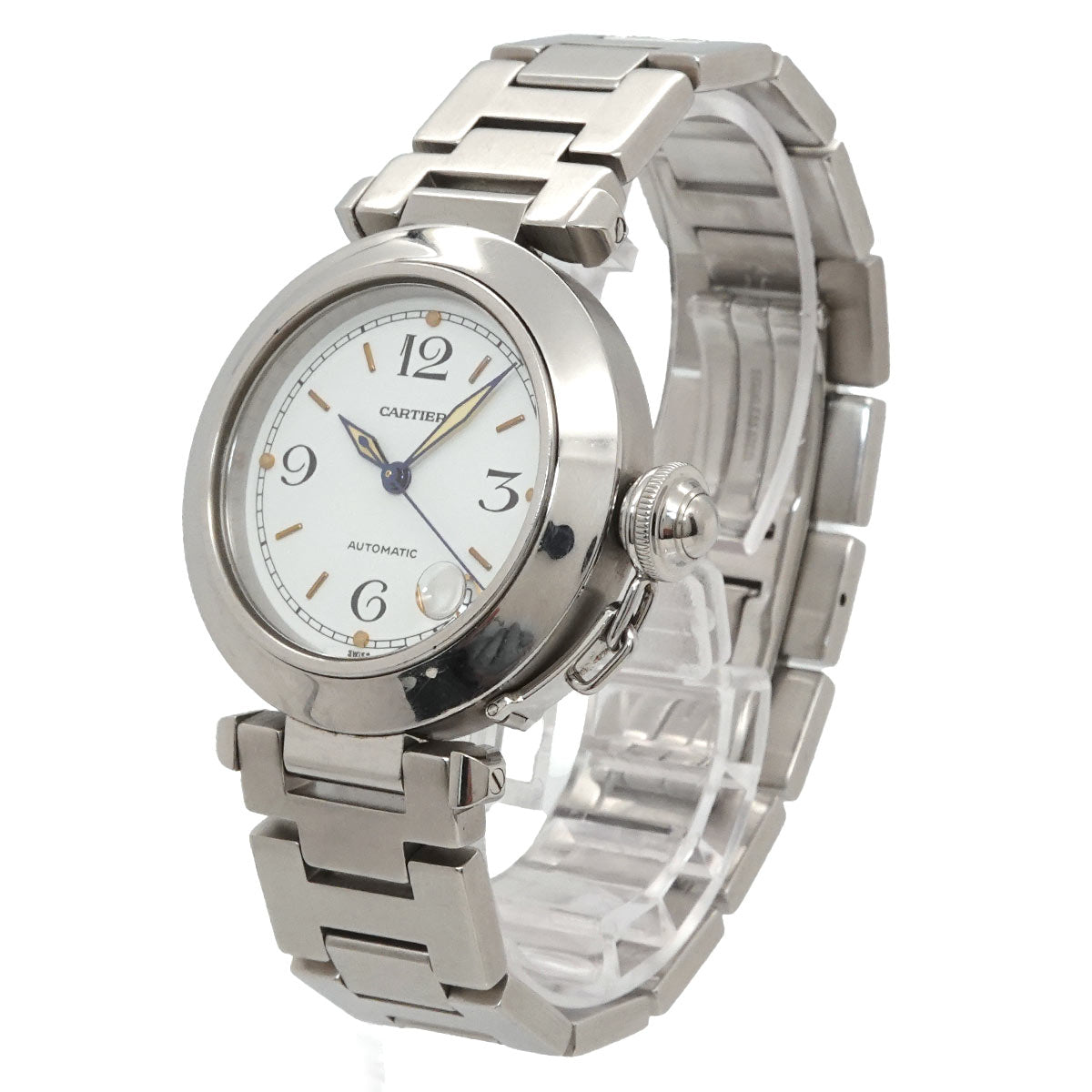 Pasha C W31015M7 Date Automatic White Dial Boys Wrist Watch