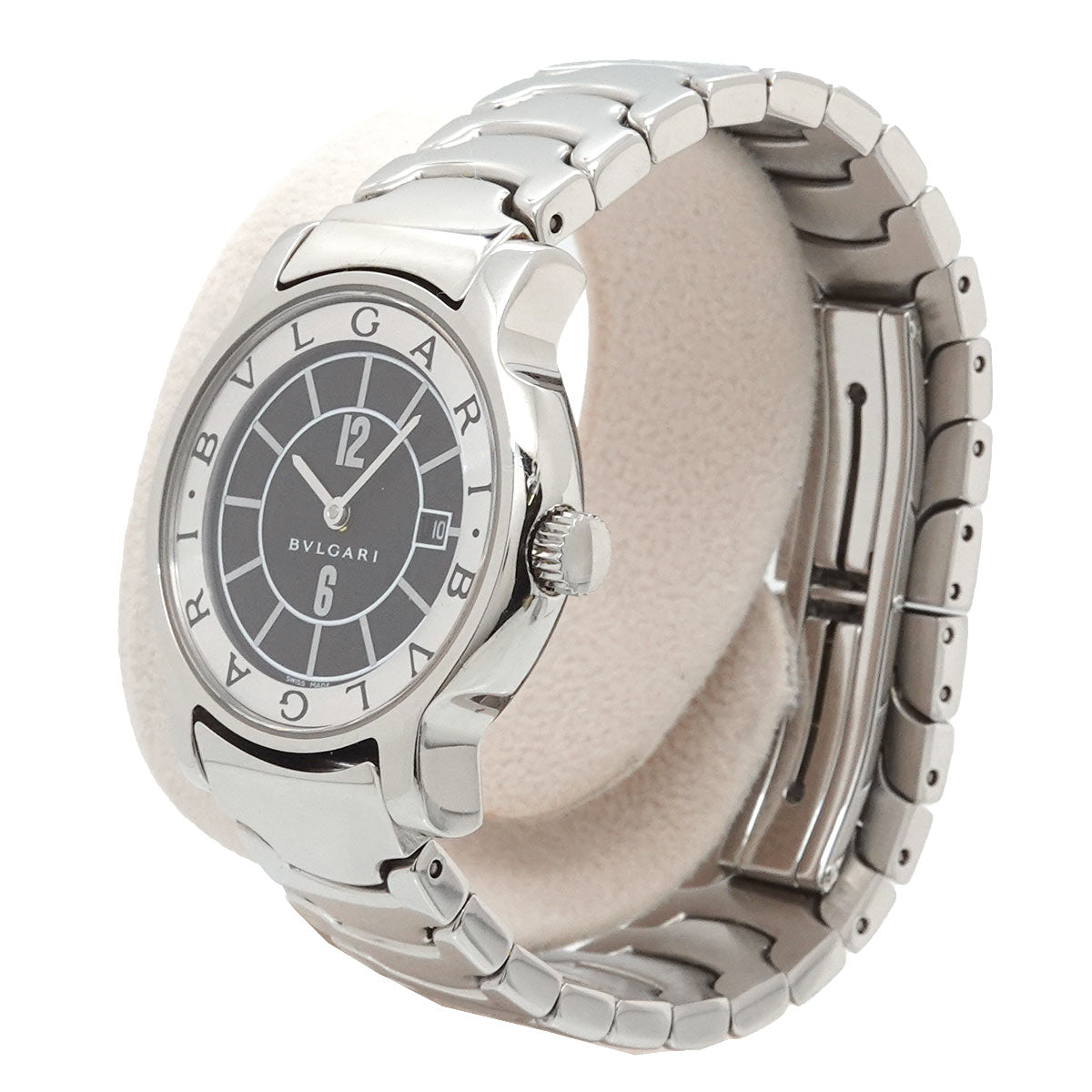 Solo tempo ST29S Date Quartz Black Dial Ladies Watch