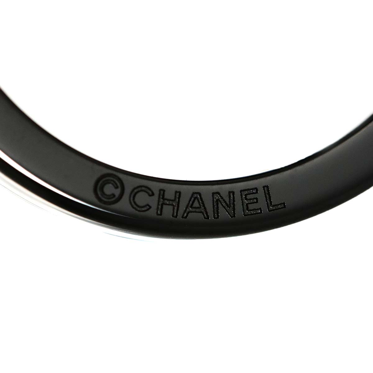 ULTRA Ring Black Ceramic 18K WG 750 Size60 8.75(US)
