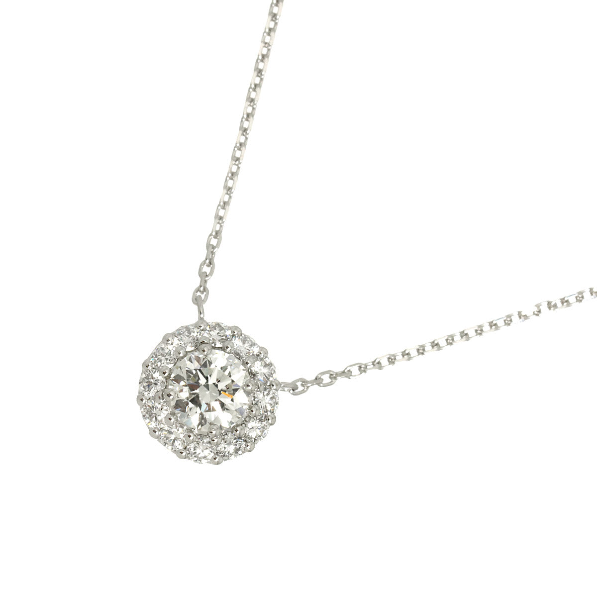 Icon Diamond 0.40ct G/VS1/3EX Necklace 18K WG 750