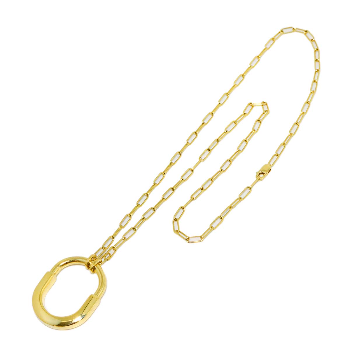 Lock Medium Necklace 18K Yellow Gold 750
