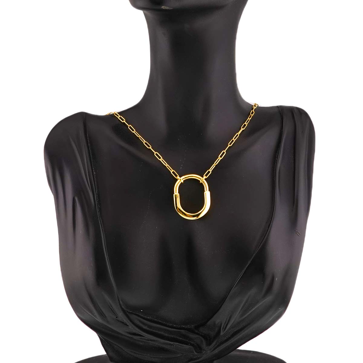 Lock Medium Necklace 18K Yellow Gold 750