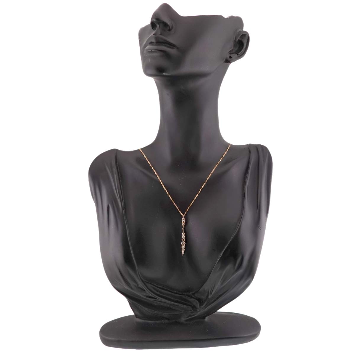 Brown Diamond 1.00ct Necklace 18K Brown Gold 750