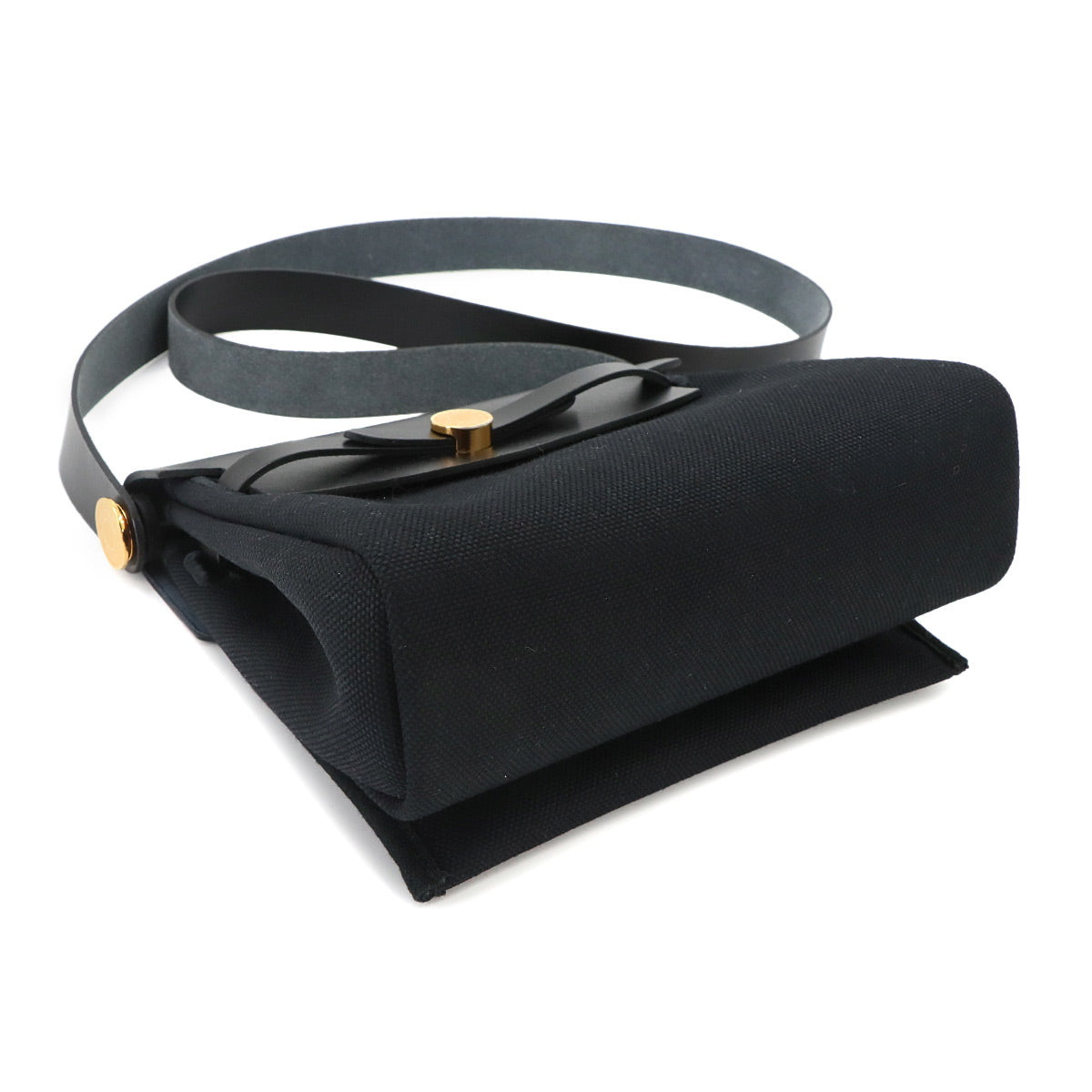 Her Bag Zip 20 Shoulder Bag Toile Militaire Vash Hunter Black