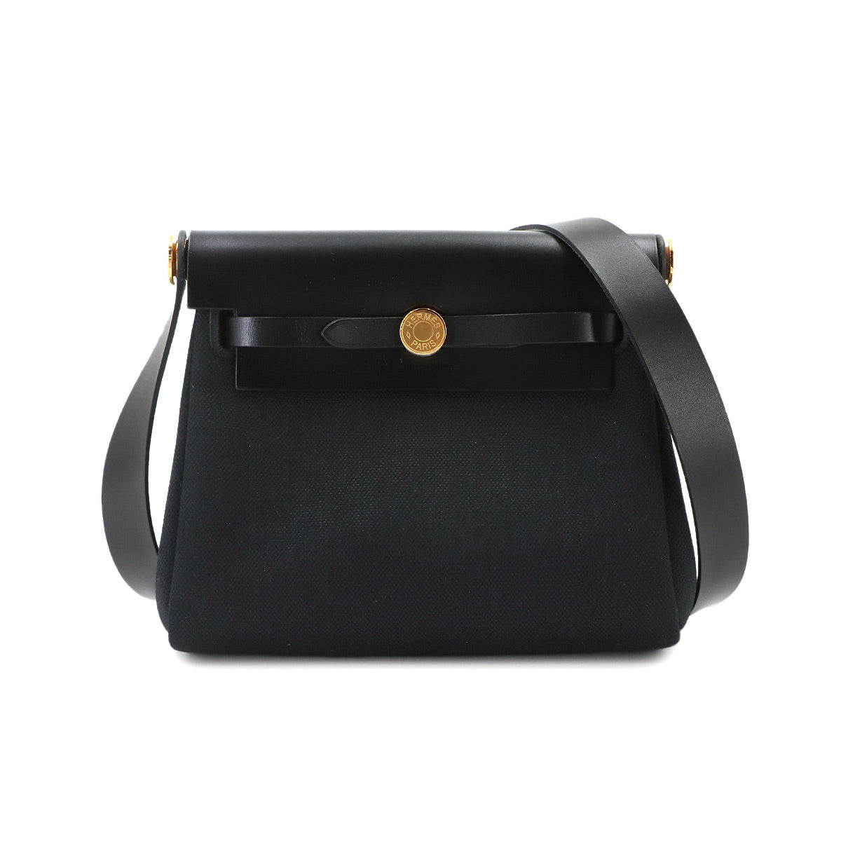 Her Bag Zip 20 Shoulder Bag Toile Militaire Vash Hunter Black