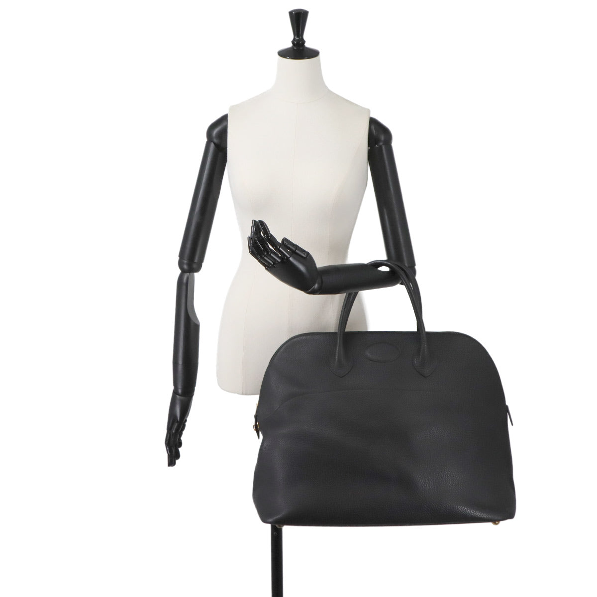 Bolide 45 Hand Bag Fjord Black Vintage Purse