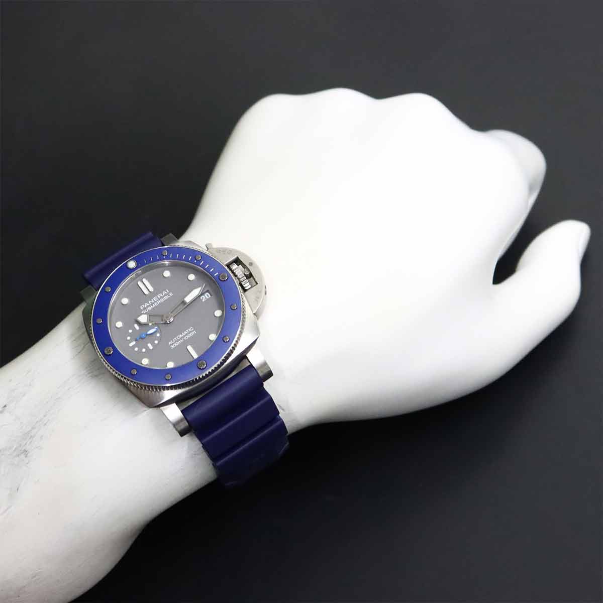 Submersible PAM00959 Automatic Date Gray Dial Mens Watch