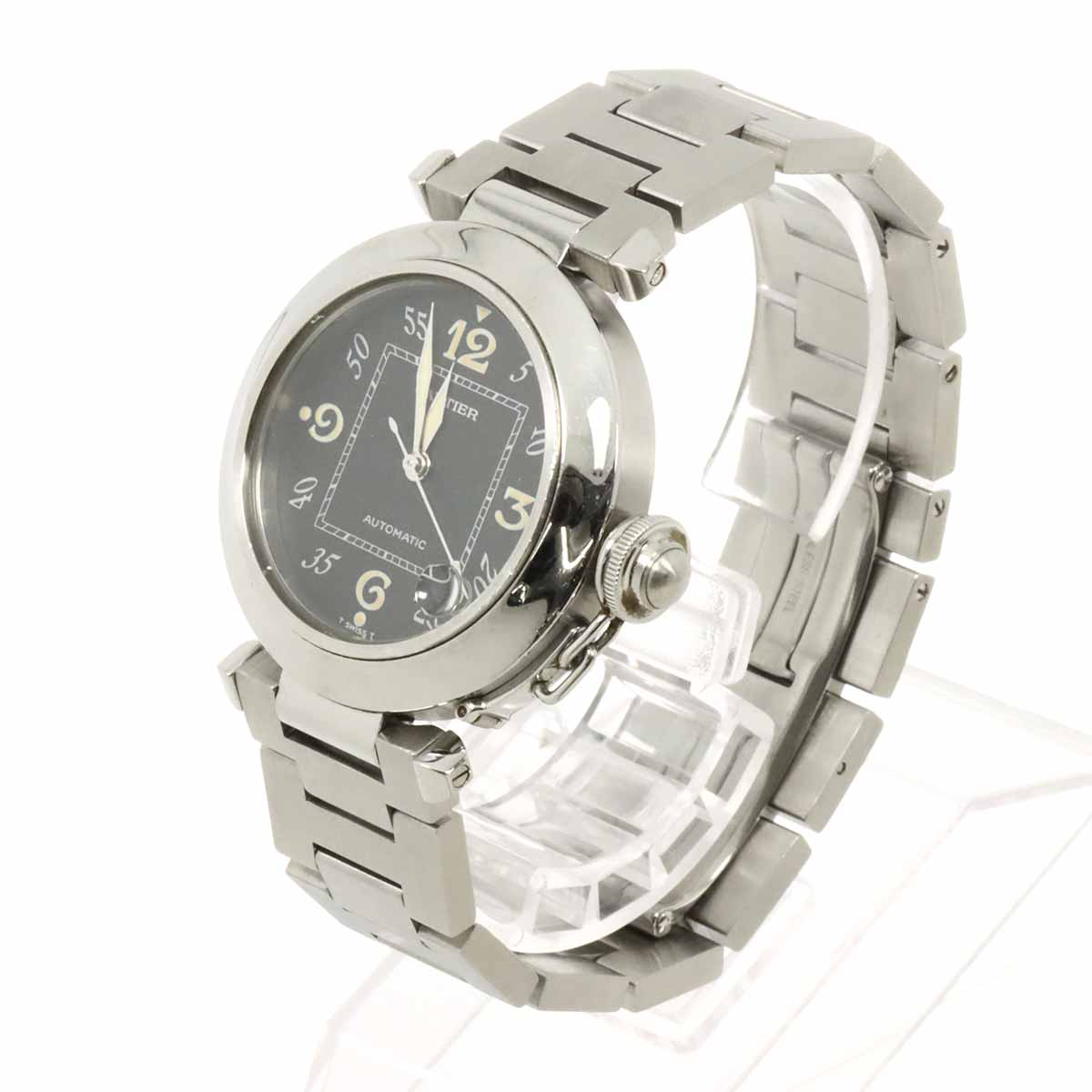 Pasha C W31043M7 Automatic Date Black Dial Boys