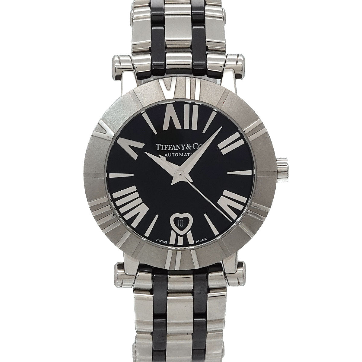 Atlas Z1300 68 11A10A71A Automatic Date Black Dial Ladies