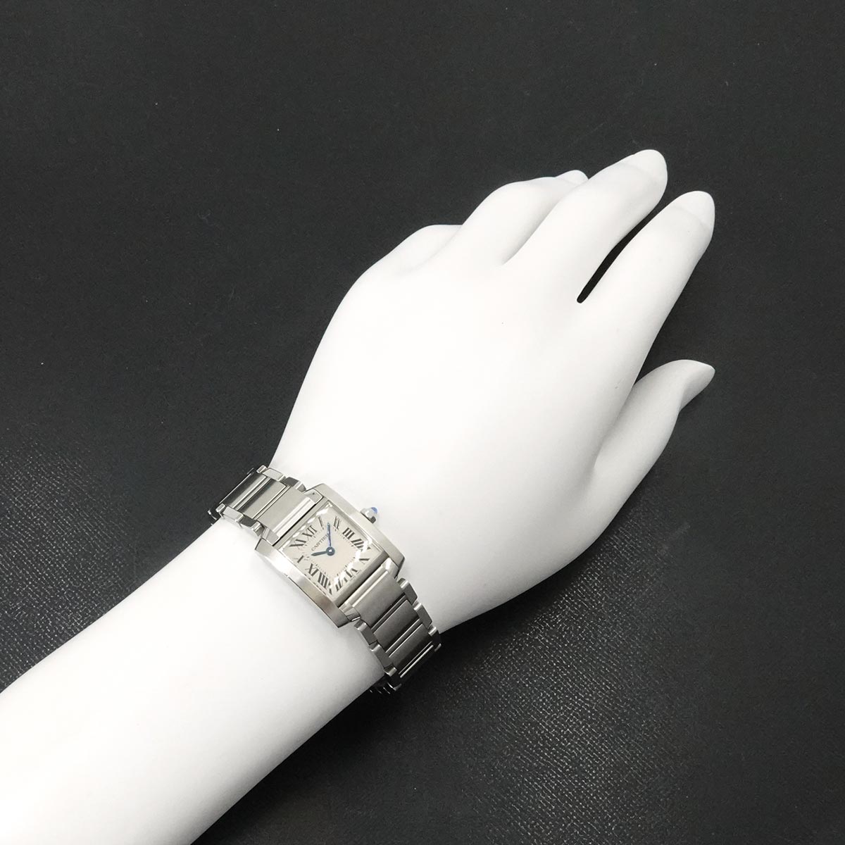 Tank Francaise SM W51008Q3 Quartz Cream Dial Ladies Watch