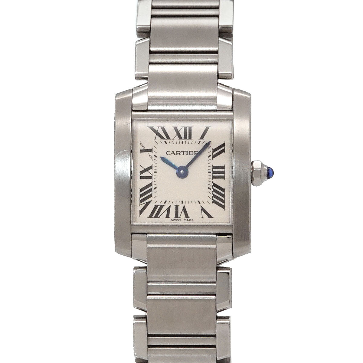 Tank Francaise SM W51008Q3 Quartz Cream Dial Ladies Watch