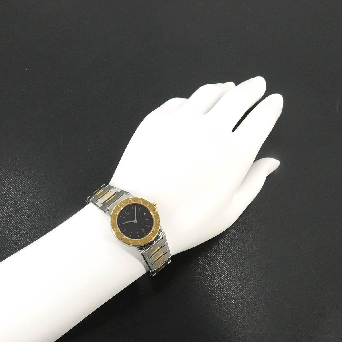 BVLGARIBVLGARI BB26SG Two Tones 750 YG Silver Dial Ladies