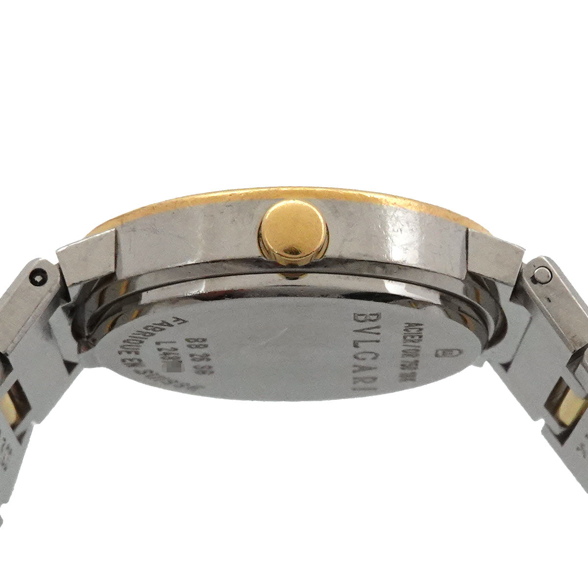 BVLGARIBVLGARI BB26SG Two Tones 750 YG Silver Dial Ladies