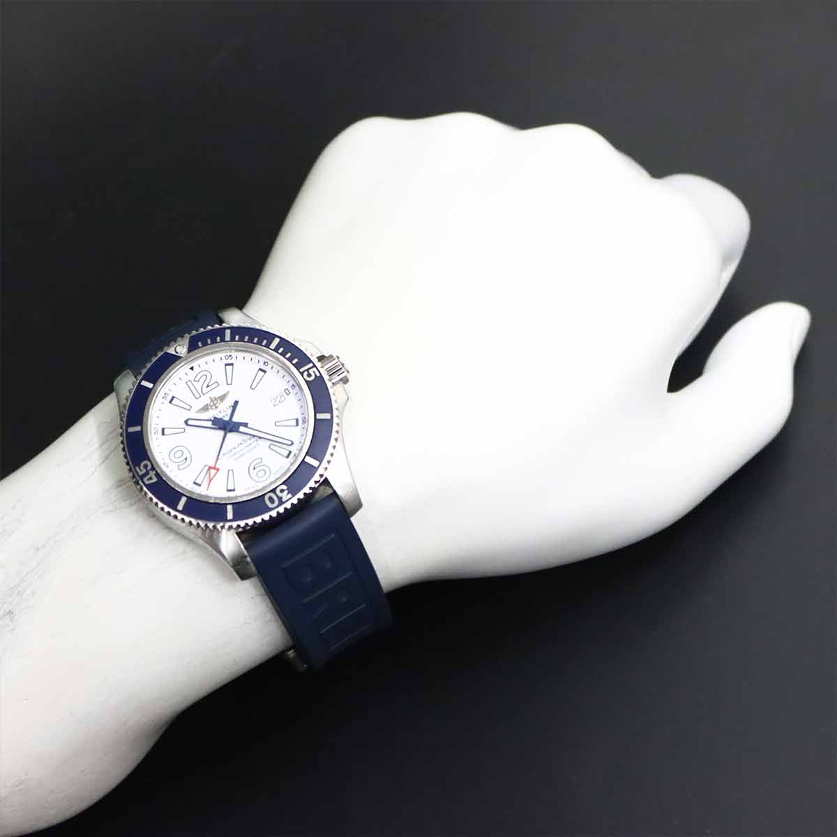 Super Ocean 42 A17366 Date Automatic White Dial Mens