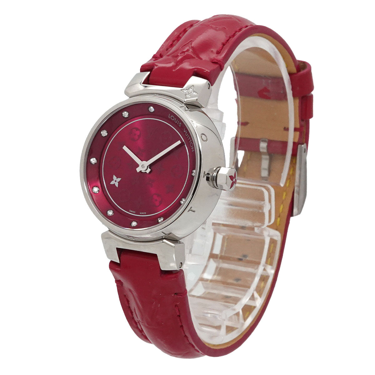 Tambour Disc Q12MC PM Ladies 10P Diamond Ladies Watch