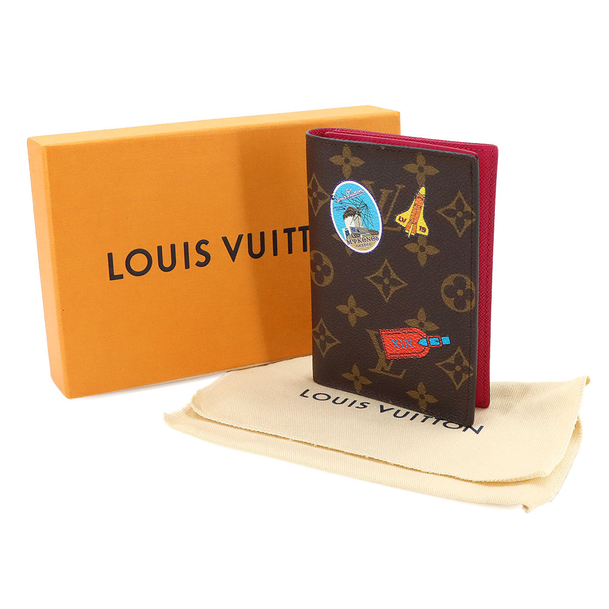 Monogram My LV World Tour Couverture Passport Cover NM