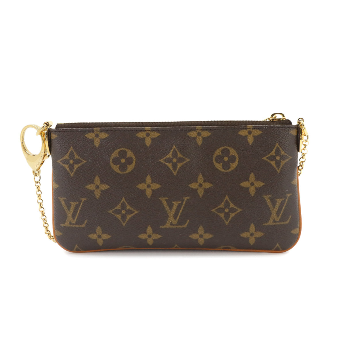 Monogram Pochette Milla MM Hand Bag Pouch Brown M60094