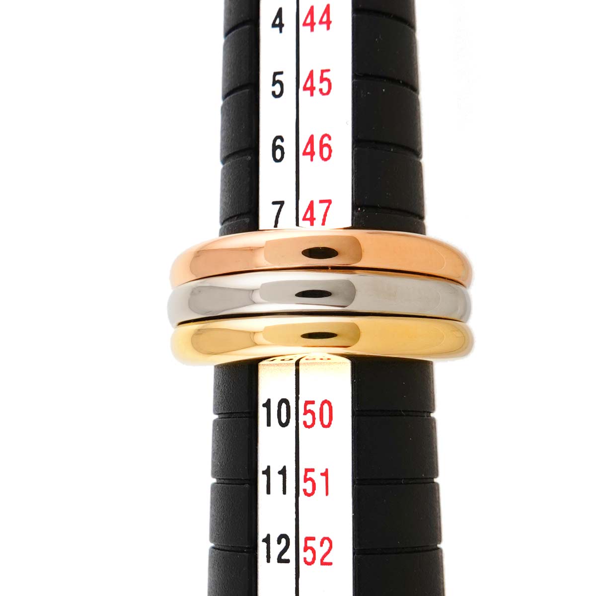 Ring 18K YG WG PG 750 size48 4-4.5(US)