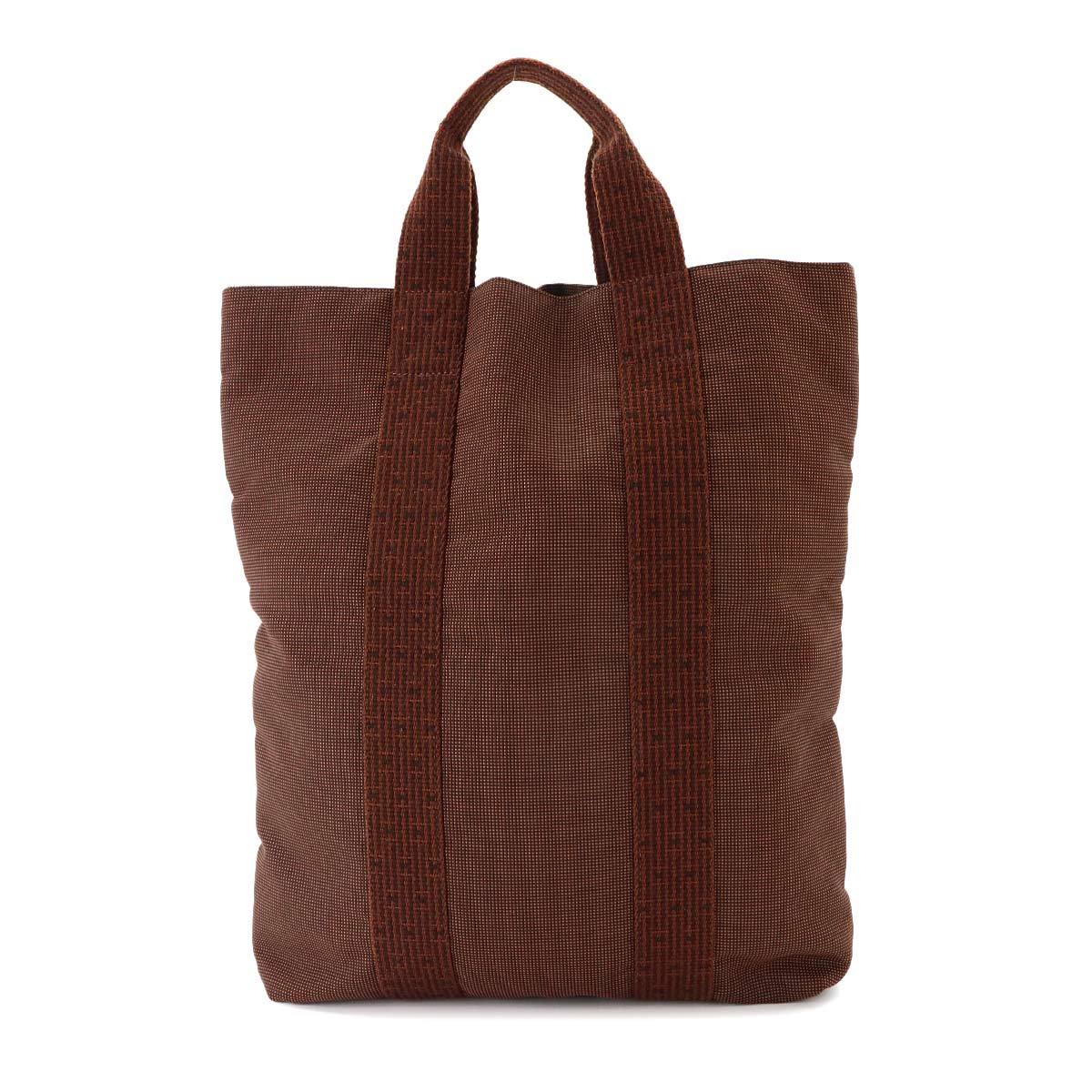 Herline Cabas Tote Bag Canvas Brown Purse