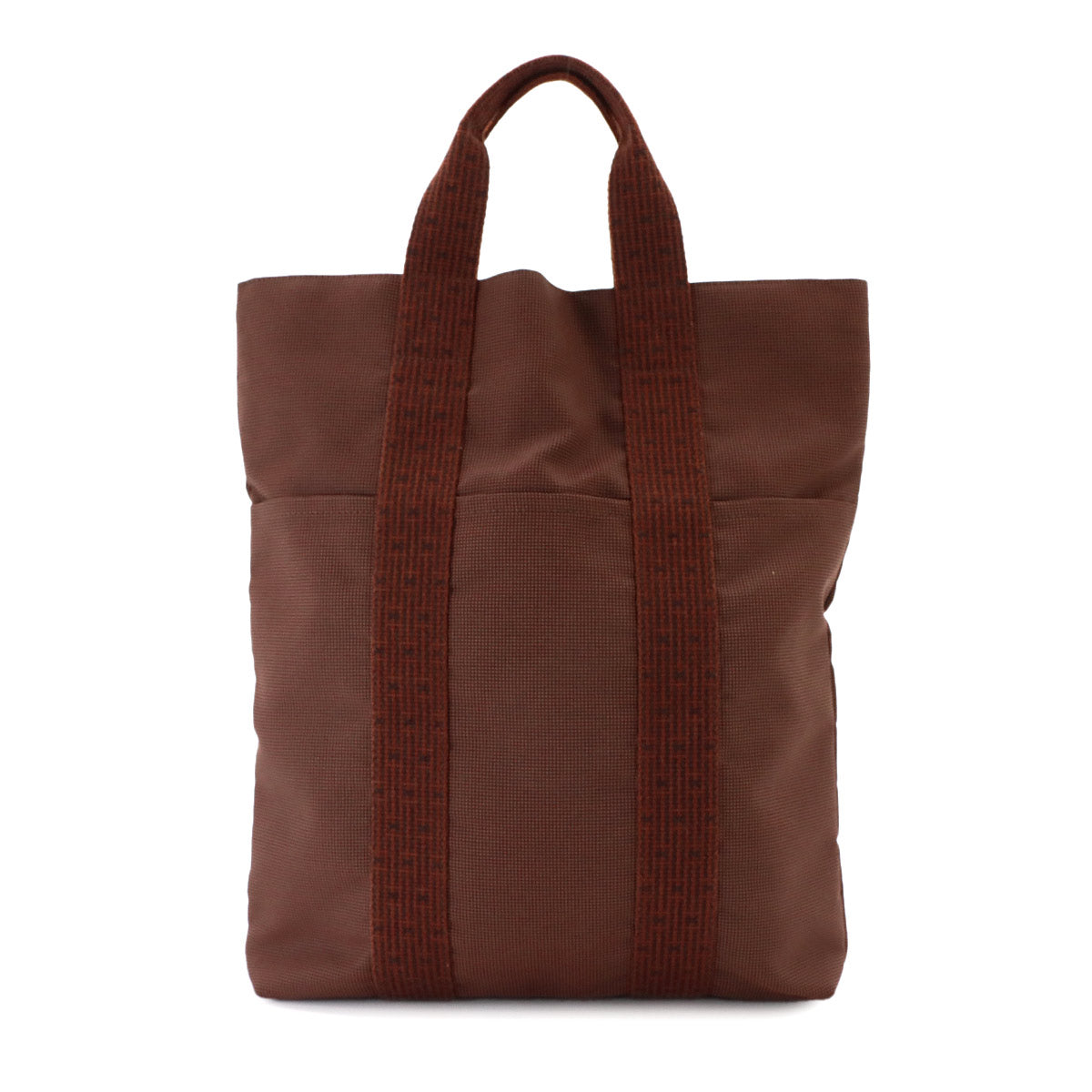 Herline Cabas Tote Bag Canvas Brown Purse