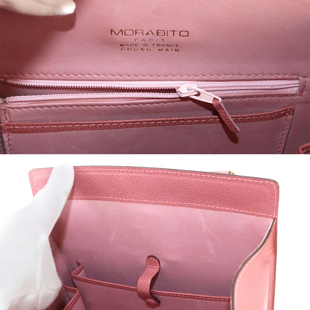 Orsay Hand Bag Leather Pink Purse