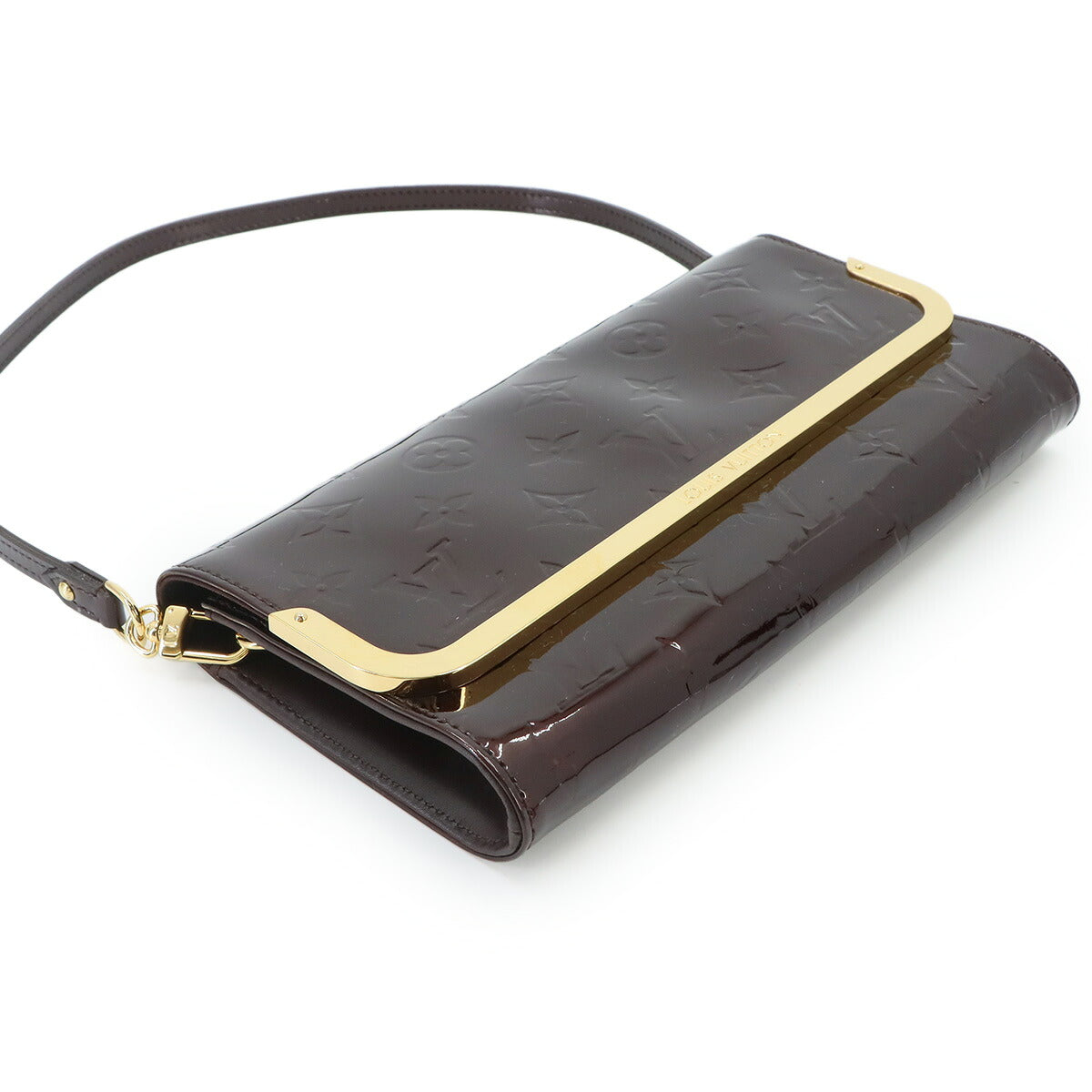 Monogram Vernis Rossmore MM Clutch Shoulder Bag M91549