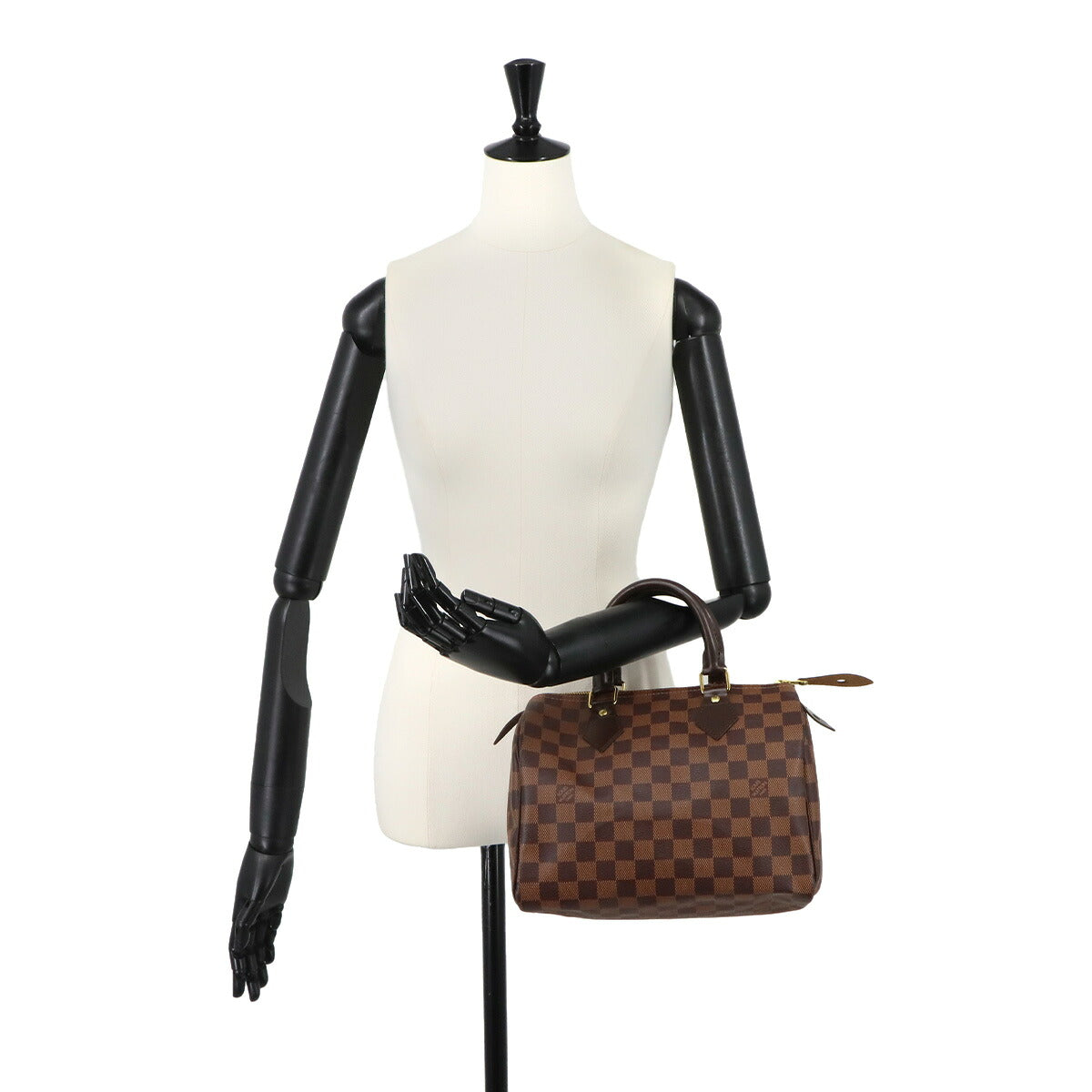 Damier Speedy 25 Hand Bag Ebene N41532 Purse