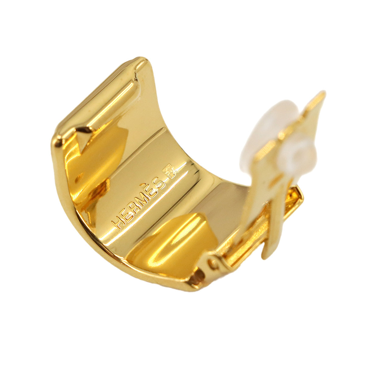 Email Earrings Yellow Gold Accessory Clip