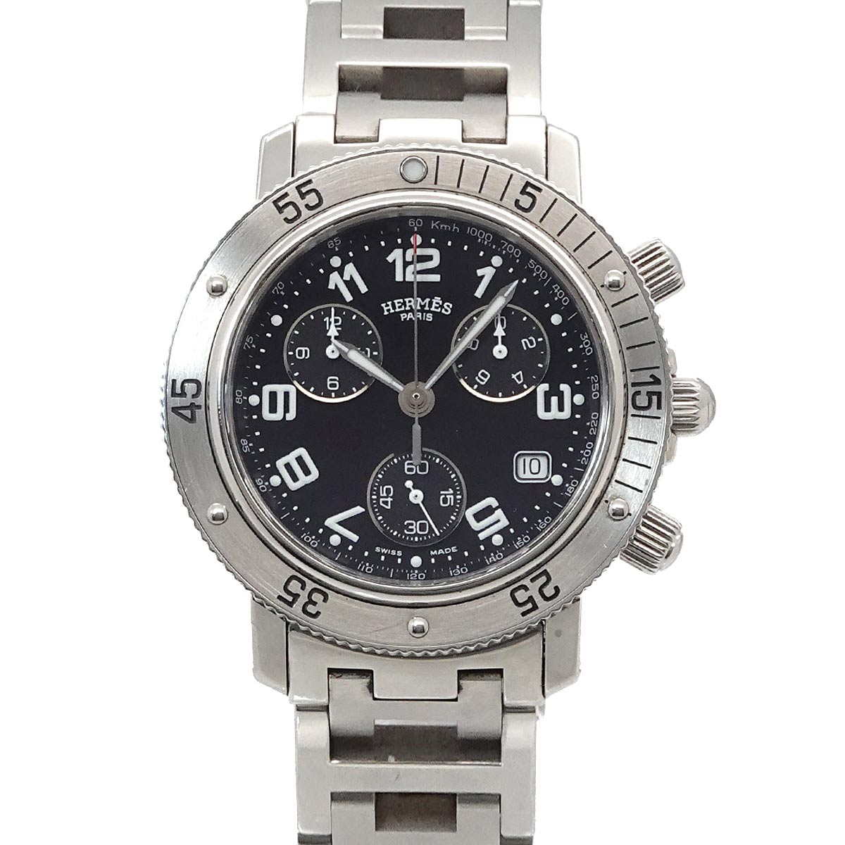 Clipper diver Chronograph CL2.910 Date Black Dial Mens Watch