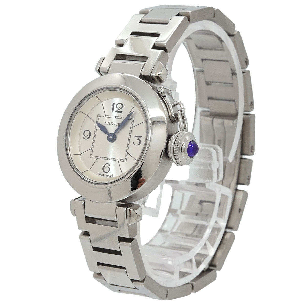 Miss Pasha W3140007 Quartz Silver Dial Ladies Wrist Watch