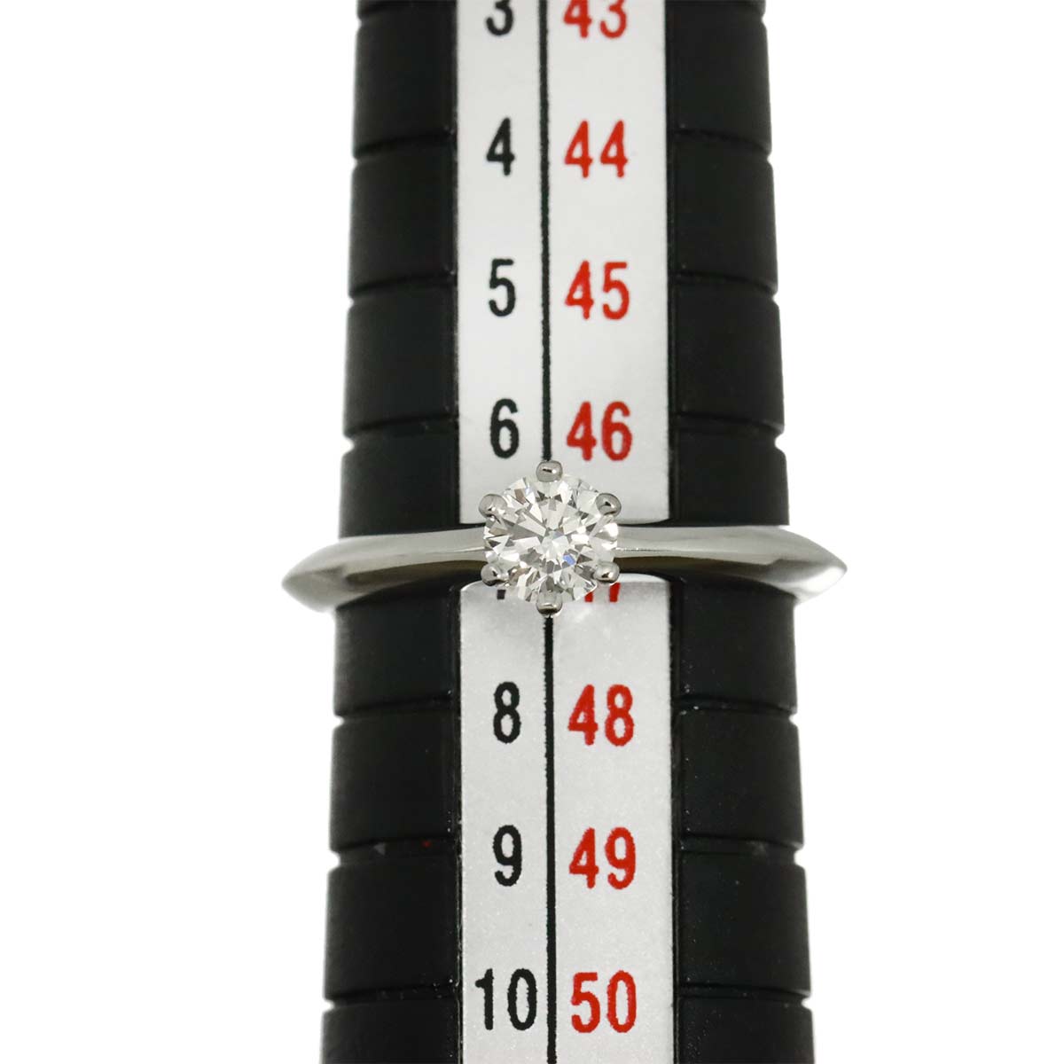 Diamond 0.27ctt Ring Pt Platinum 4(US)