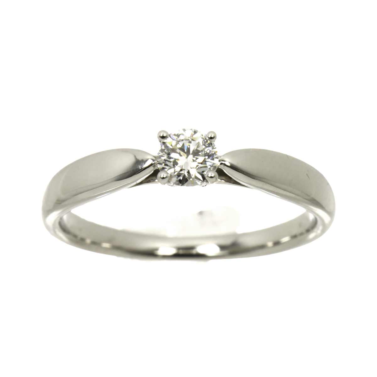 Harmony Ring Diamond 0.19ct Pt Platinum size4.5(US)