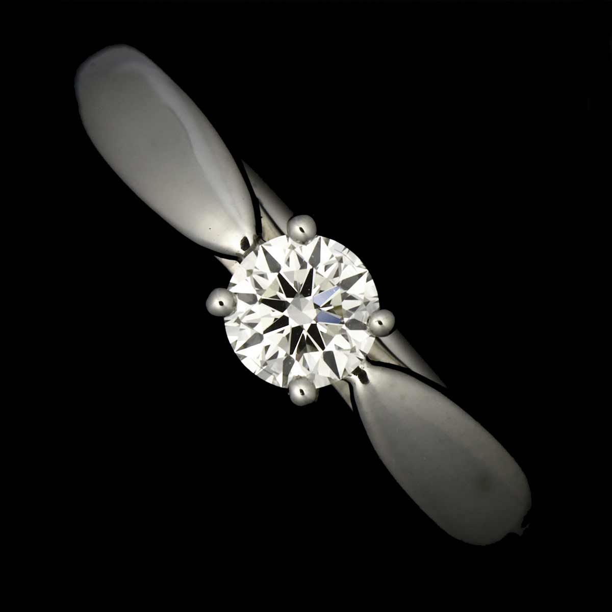 Harmony Ring Diamond 0.19ct Pt Platinum size4.5(US)