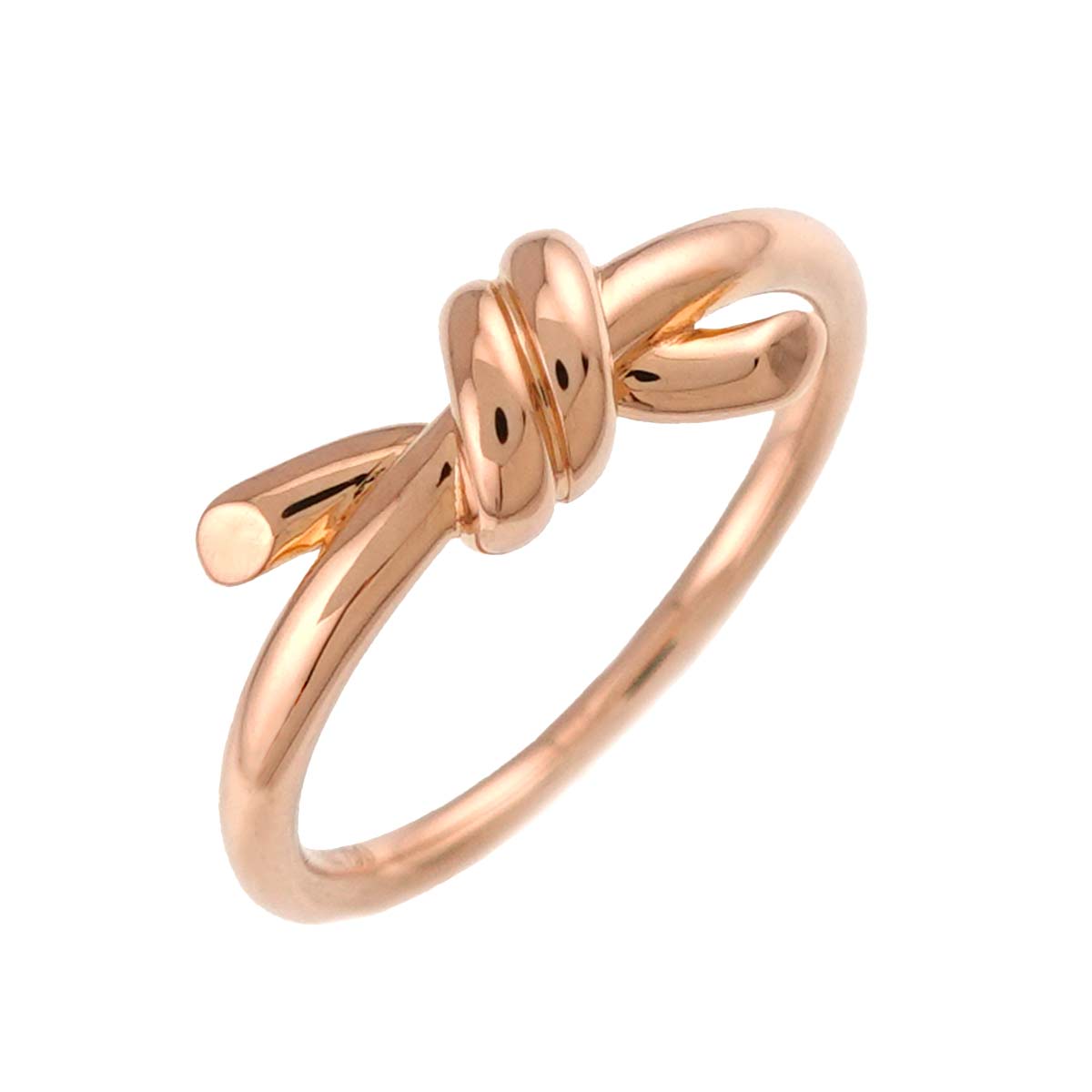 Knot  Ring 18K Pink Gold 750 Size4.5(US)