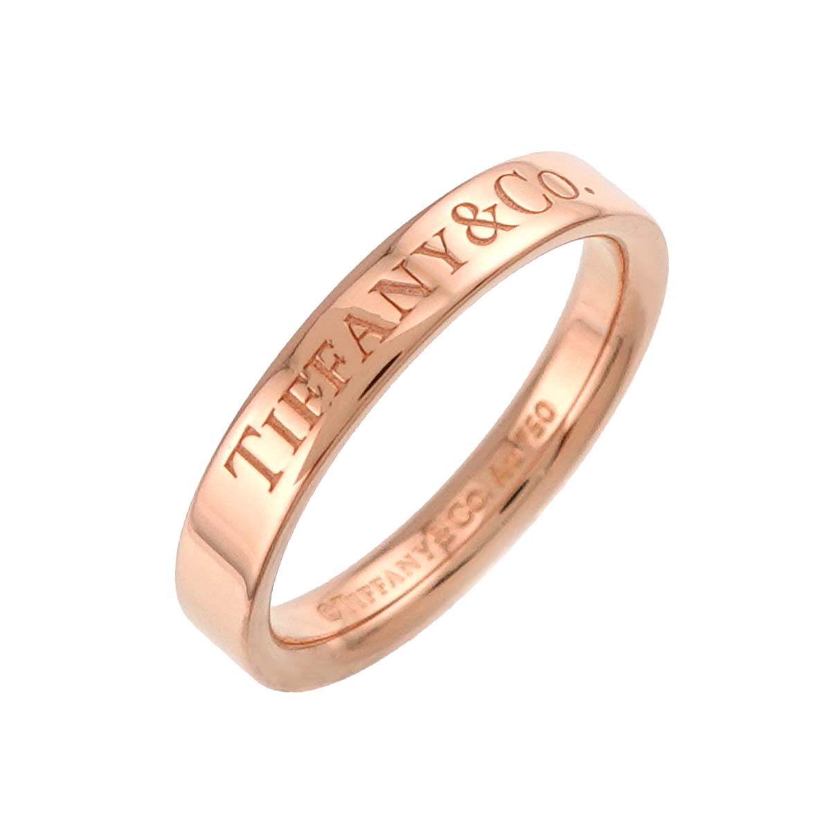 Ring 18K Pink Gold 750 Size3-3.25(US)