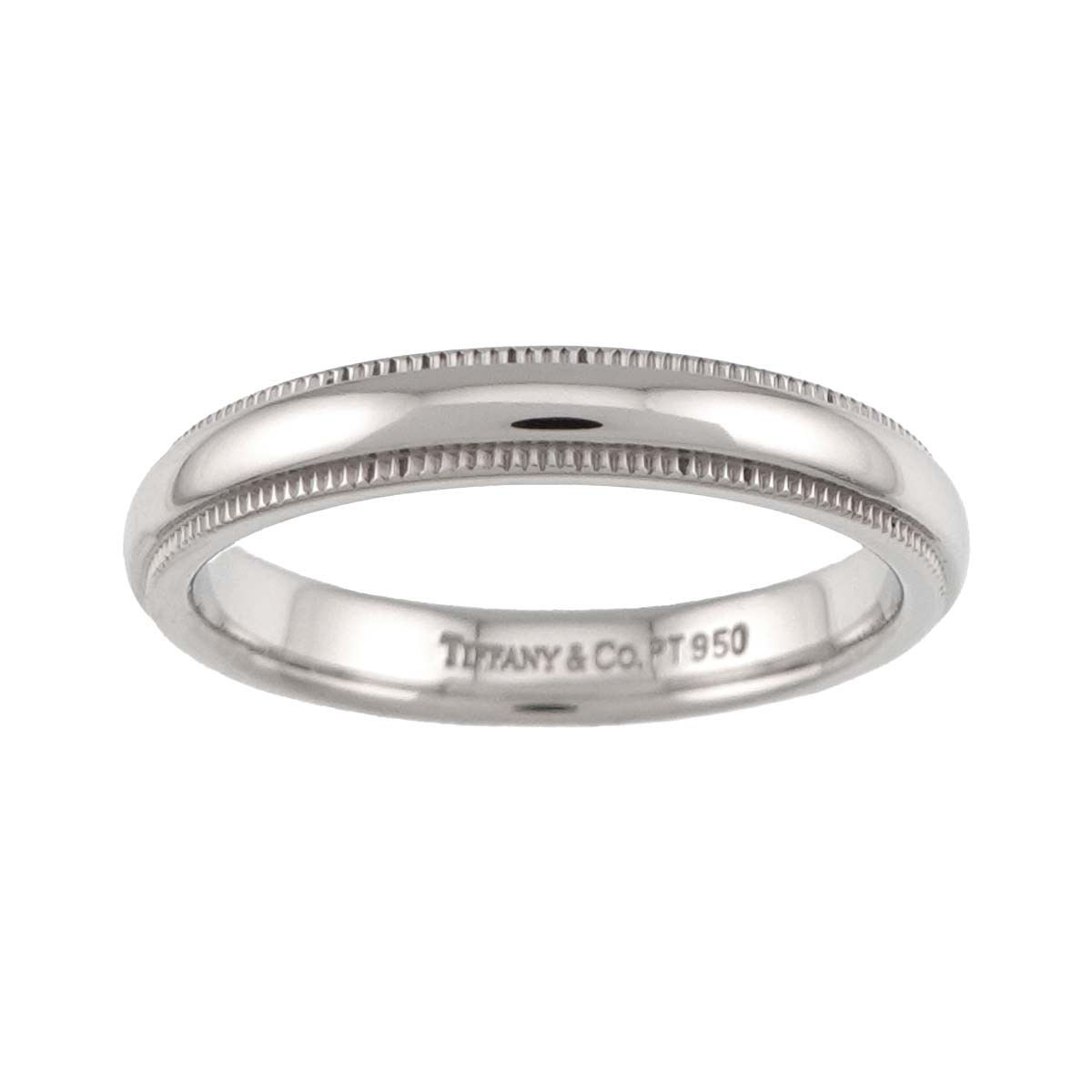 Milgrain Band Ring Pt Platinum Size5.75-6(US)