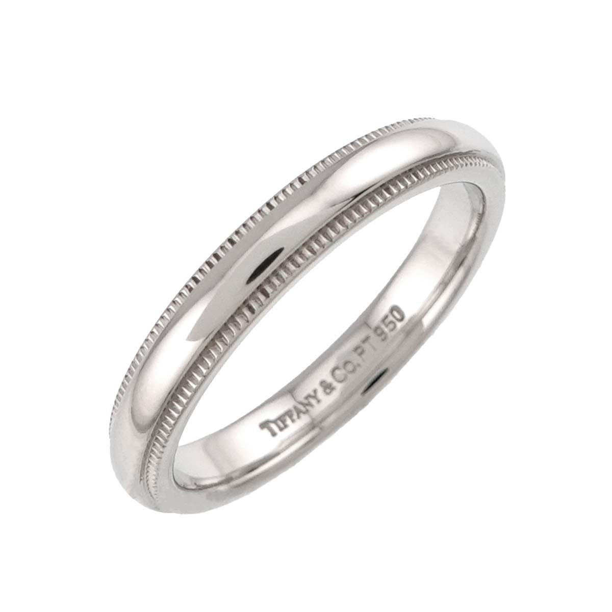 Milgrain Band Ring Pt Platinum Size5.75-6(US)