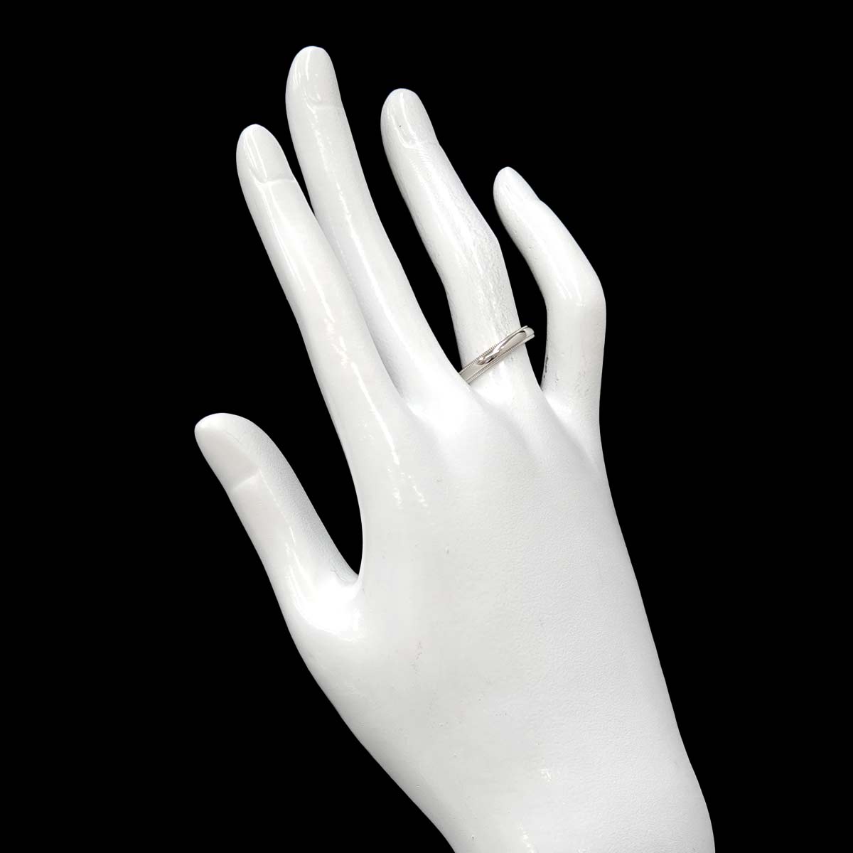 Milgrain Band Ring Pt Platinum Size5.75-6(US)