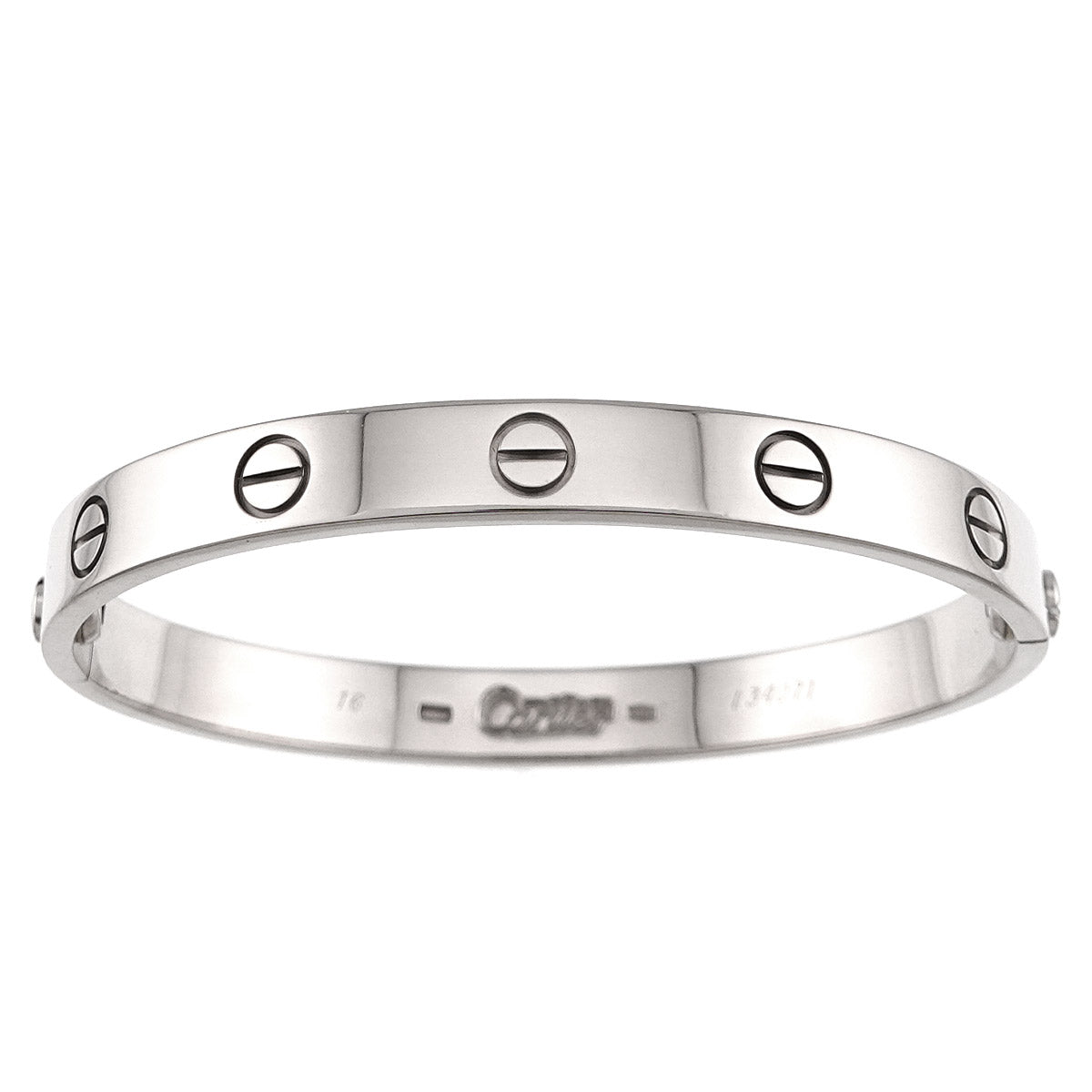 Love Bracelet 18K White Gold 750 Size16