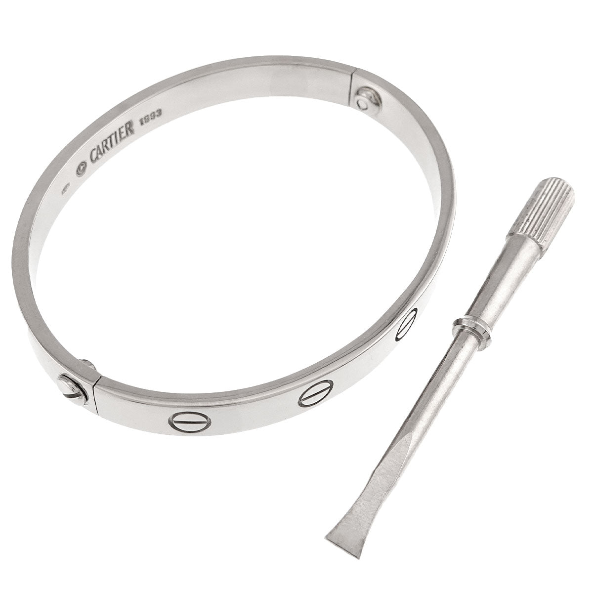 Love Bracelet 18K White Gold 750 Size16