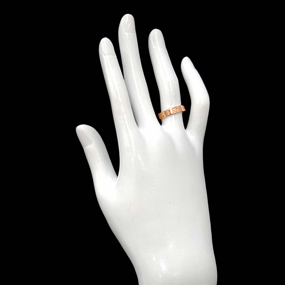 Icon Ring 18K PG Pink Gold 750 Size11 5.25-5.5(US)
